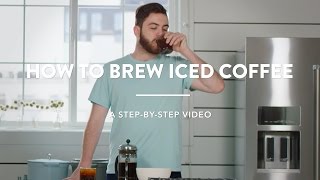 How to Brew Iced Coffee with a Coffee Press