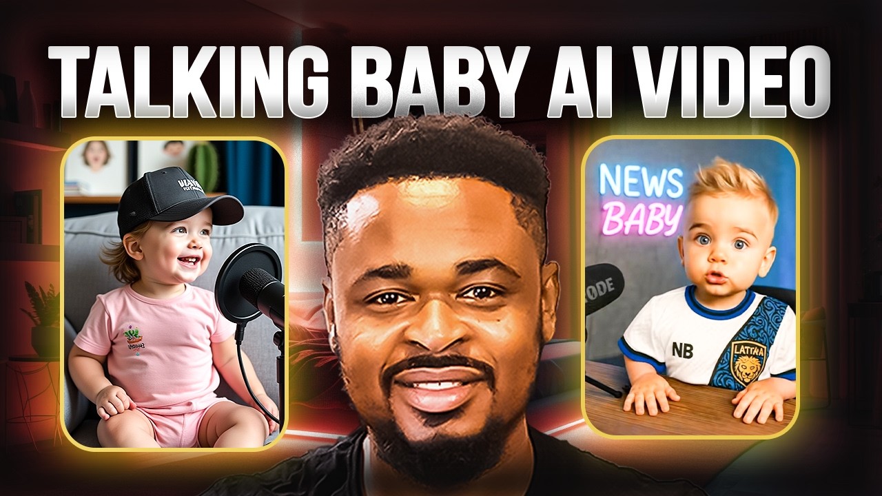 How To Create Viral Talking Baby Podcast AI Video (Easy Step-by-Step Tutorial)