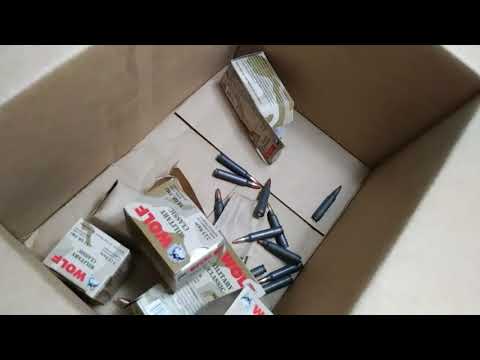 Lucky Gunner ammo unboxing 500 rds of .223 rem ( online purchase )