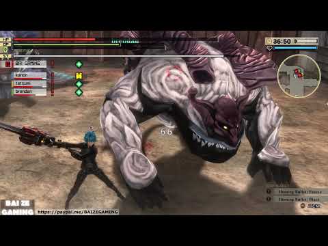 God Eater 2 Rage Burst 61 Golden Fox! Sleeping Black Dragon!
