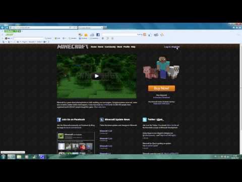 comment s'inscrire sur minecraft