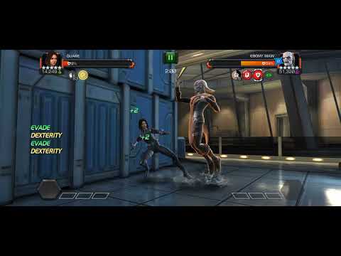 5% Health against MAP 6 2ND MINI BOSS EBONY MAW. #mcoc