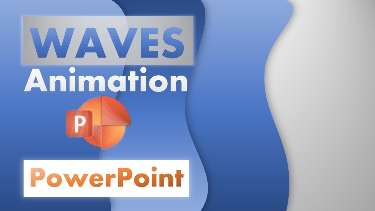 Waves Animation Motion on PowerPoint #powerpointtutorial #powerpoint