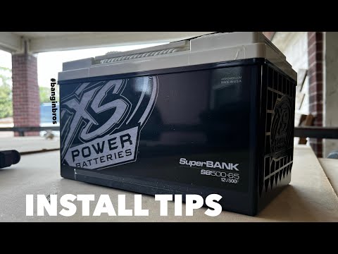 XS Power SB500 Ultracap Install Tips #banginbros