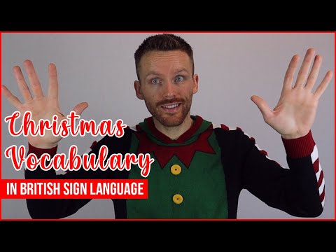 How to Sign Christmas in BSL