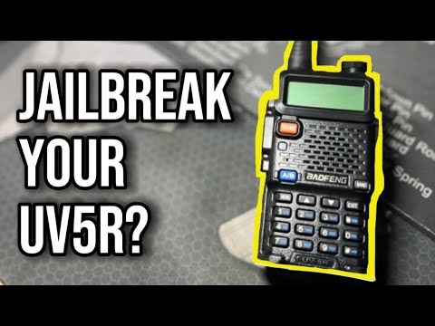 How To Unlock Your Baofeng UV-5R Radio
