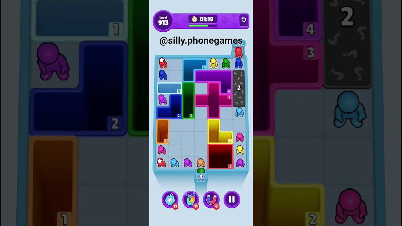 Drop Away Level 913 Walkthrough Solution