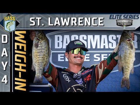 Weigh-in: Day 4 at St. Lawrence River (2022 Bassmaster Elite Series)