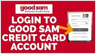 How To Login to Good Sam Credit Card Account Good Sam Sign in Tutorial 2021