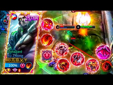 YU ZHONG RED BUILD KING OF LIFESTEAL! THIS SET IS REALLY BROKEN! (MUST TRY!!💯)