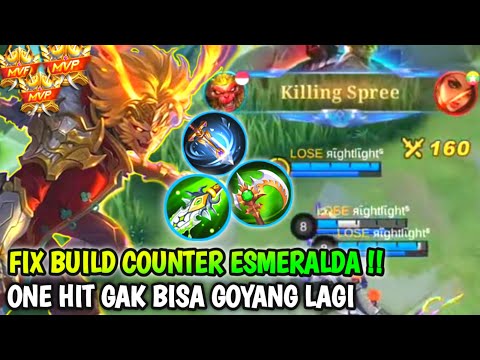 CARA MAIN SUN DI EXPLANE VS ESMERALDA | RAJA SUN SERASA HYPER DAPAT MPV | BUILD TERSAKIT  MLBB 2022
