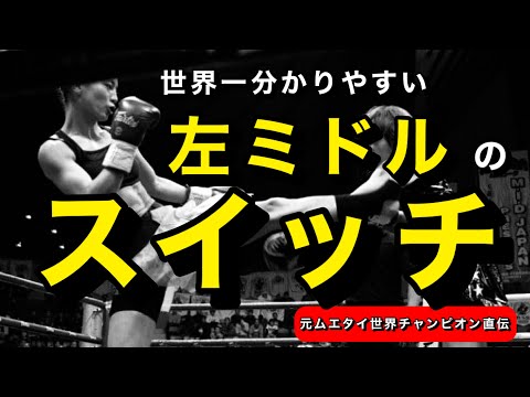 世界一わかりやすい左ミドルのスイッチ