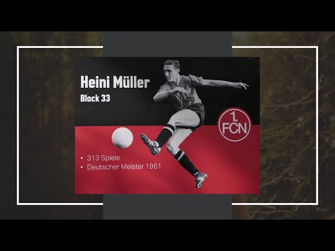 Neuheit im Max Morlock Stadion: Heini Müller erhält seinen eigenen Block!