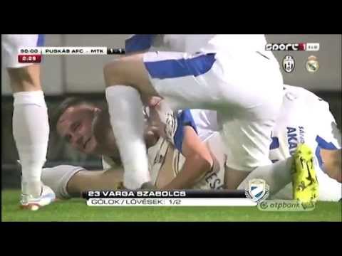 Varga Szabolcs gólja a Puskás Akadémia FC   MTK Budapest mérkőzésen