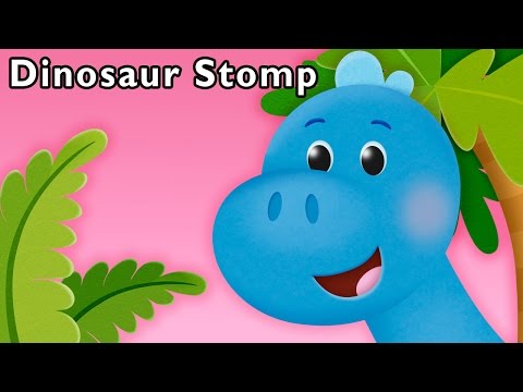 S Is for Stomp | Dinosaur Stomp and More | Mother Goose Club Songs for Children