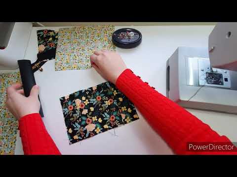 Sailor tote left shoulder version- Crafted by Leanne sew along