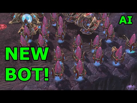 NEW KILLER BOT! - LunaxVRR vs BenBotBC - Starcraft 2 AI