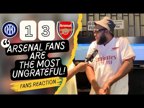 INTER MILAN 1-3 ARSENAL (Adams-NIGERIAN FAN REACTION) CHAMPIONS LEAGUE 2O26.