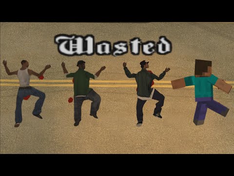 WASTED but CJ changes every moment