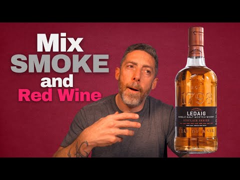 Mix SMOKY WHISKY with RED WINE 😱 You won't believe the incredible result | Ledaig Sinclair Series