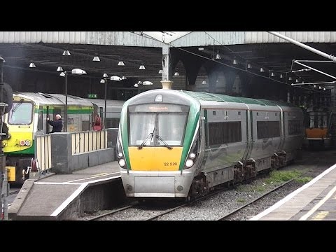 IE 22000 Class DMU Intercity Train 22220 - Connolly Station, Dublin