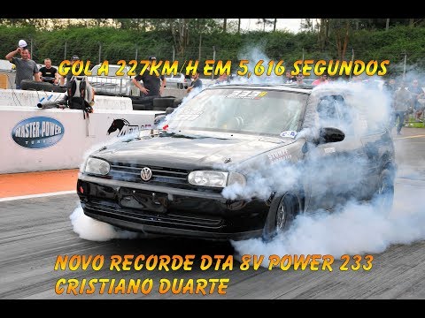 Gol DTA 233 8V a 5.616s @ 227km/h - NOVO RECORDE - 333 Motorsport