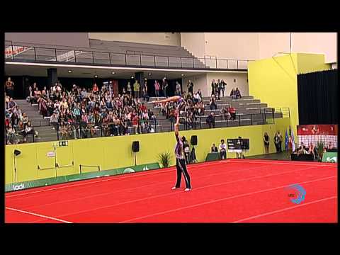 Marina CHERNOVA -- Revaz GURGENIDZE (Russia) -- Euroacro 2013