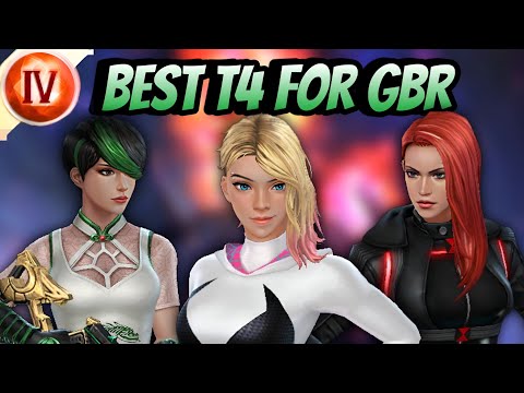 who is best speed FEMALE t4 for gbr | marvel future fight