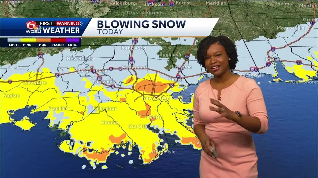 Snow accumulates Tuesday, it gets very cold Wednesday