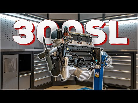 Thumbnail for Mercedes-Benz 300SL Gullwing's Blueprinted Engine Assembly - ENGINE DEPARTMENT by Mercedes-Benz 300 SL
