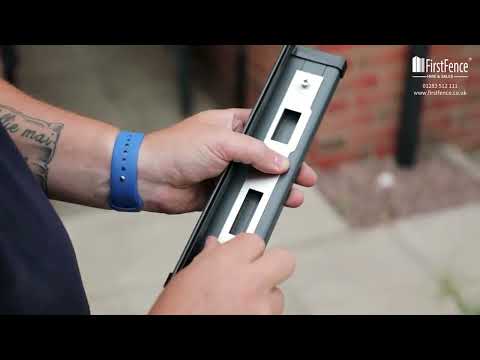 Aluminium Gates - Install your gate in 5 easy steps