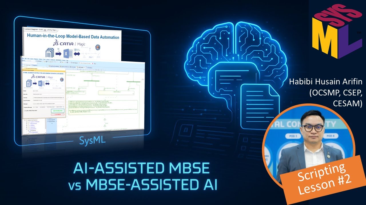 Customizable PDF and Excel Import Using SysML Simulation Using AI