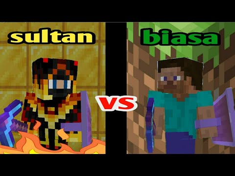 Insane Minecraft Battle: Ordinary vs Powerful Sultans!