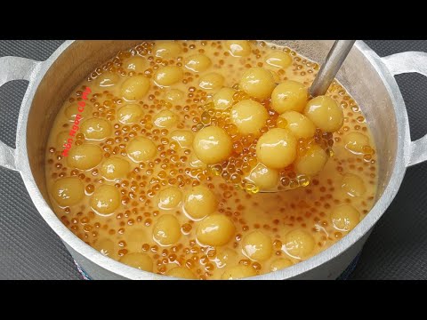 BANANA DESSERT cooked in this special way makes the dessert soft, chewy, delicious, and fatty - H...