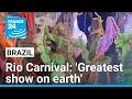 Greatest Show On Earth Brazil Kicks Off Annual Rio Carnival FRANCE 24 English