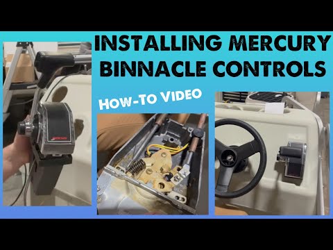 Outboard Motor Controls - Mercury Binnacle