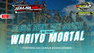 Download lagu DJ TRAP WARIYO MORTAL • PERFORM SALSABILA AUDIO • Bass Glerr • Langsung cobak aja 🔥 mp3