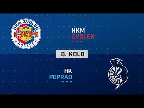 8.kolo HKM Zvolen - HK Poprad HIGHLIGHTS