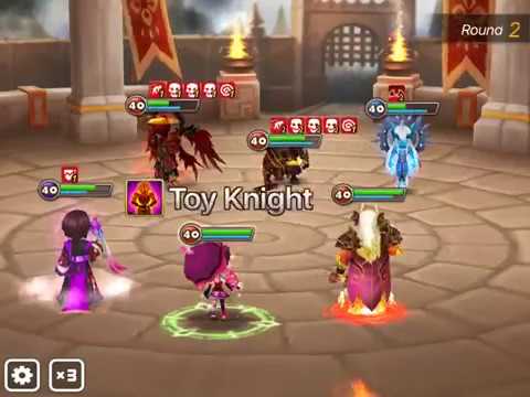 Combo Woonsa, Rica, Okeanos War Guild Stun 100% Part2