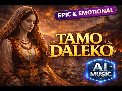 TAMO DALEKO – Epic Balkan Orchestral Version | Angelic Female Vocal | AI Music