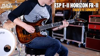 Video thumbnail for No Talking...Just Tones | ESP E-II Horizon FR-II | Tiger Eye Sunburst by Peach Guitars