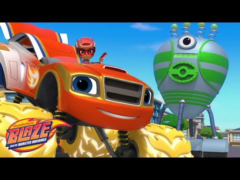 Superhero Blaze Rescues a Toy Store! 🧸 | Blaze and the Monster Machines