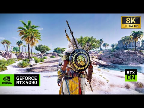 [8K] AC Origins RTX 4090 - RAY TRACING MOD Ultimate Realism FX - PHOTOREALISTIC Graphics Showcase
