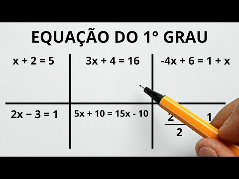 Equação do 1° grau | O ÚNICO vídeo que você PRECISA VER para NÃO ERRAR