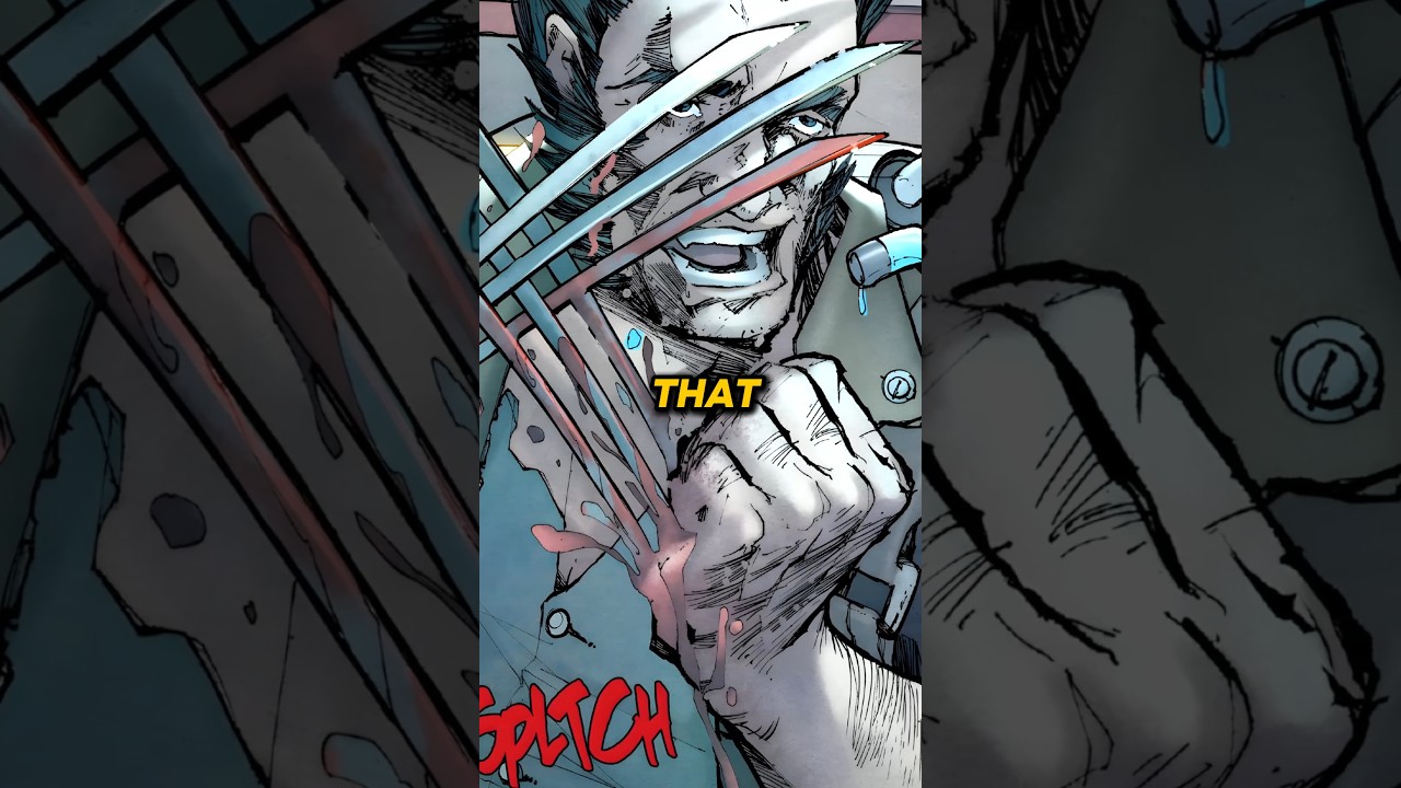 Wolverine actually hates his claws 😭💔