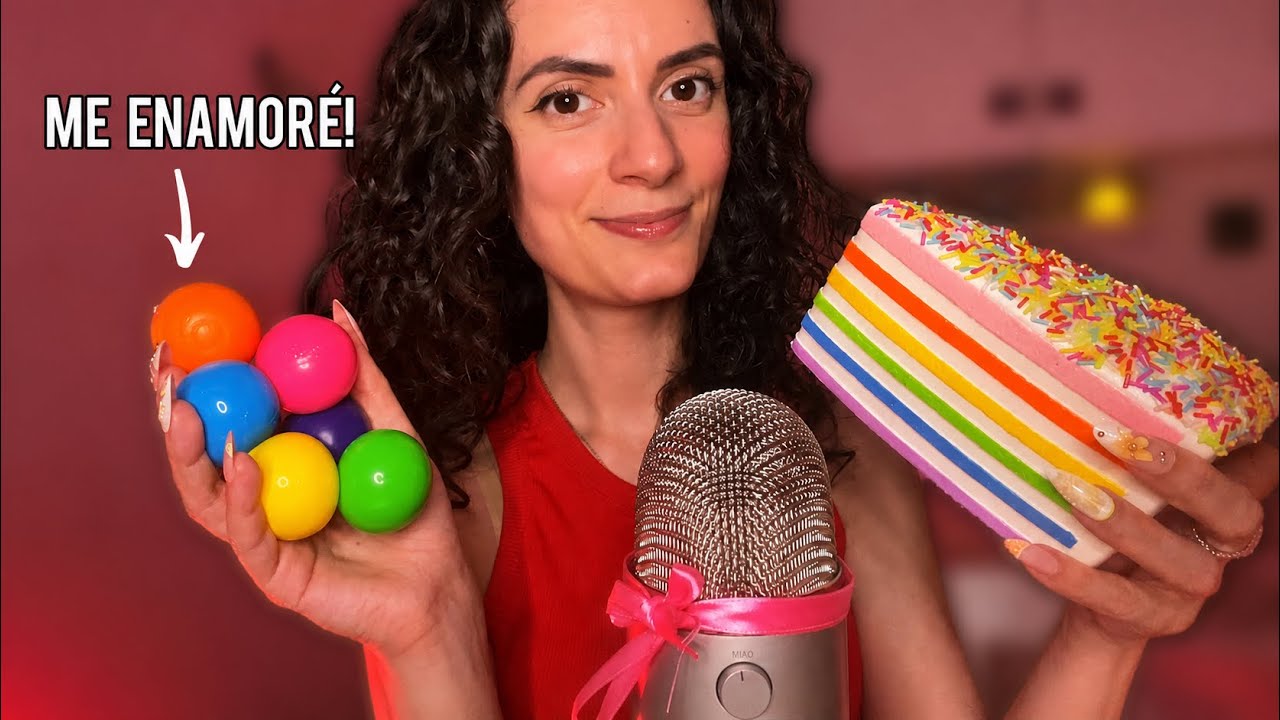 ASMR para DORMIR con cosquillas INTENSAS (amarás estos sonidos, como yo💖​​)