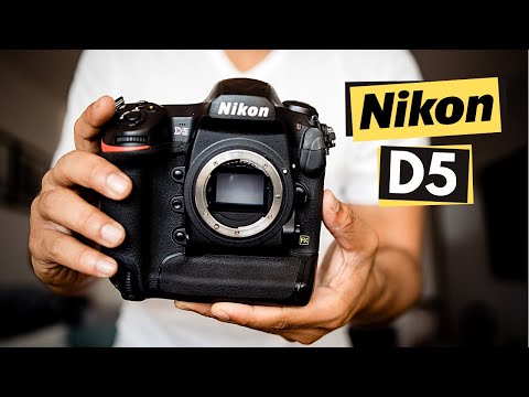 Nikon D5 FX-Format Digital SLR Camera Body (CF Version) - Bundle with Camera Bag, Spare EN-EL18A Battery, 32GB CF Card, Cleaning Kit, Memory Wallet, Software Package video review thumbnail