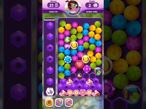 Diamond Diaries Saga Level 770 ~ HARD LEVEL ~ NO BOOSTERS