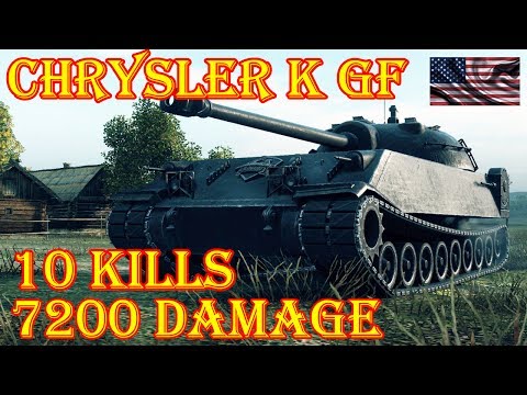 Chrysler K GF  WOT  7.2K Damage, 10 Kills  Ensk