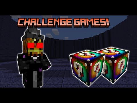 Minecraft: Halloween Witch Challenge Games! (Modded Minecraft Mini-Game)